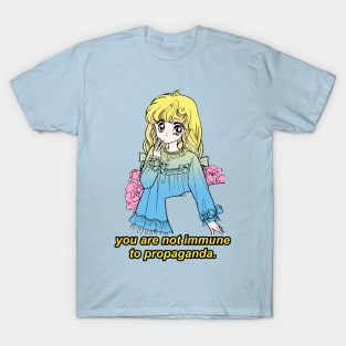 You Are Not Immune To Propaganda / Kawaii Meme Design T-Shirt